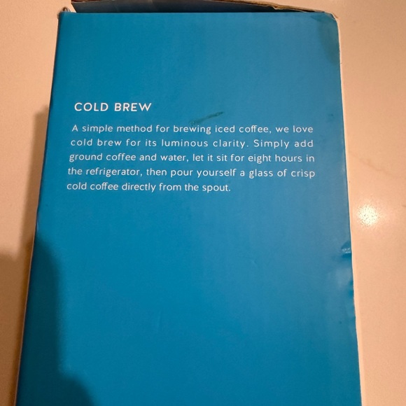 Blue Bottle Coffee Cold Brew Bottle - Picture 4 of 4